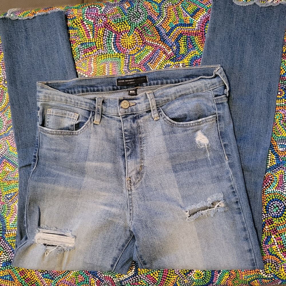 Flying Monkey 2 tone Jeans